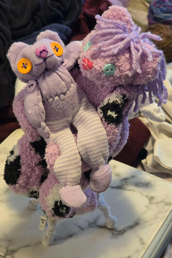 First generation holding a second generation